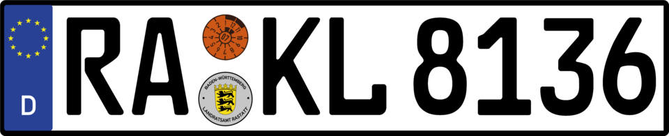 File:2007 Baden-Württemberg license plate (RAKL8136).png