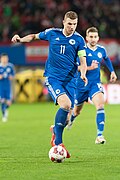 Image 29Edin Džeko playing for Bosnia and Herzegovina in 2015 (from Bosnia and Herzegovina)