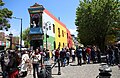 The Caminito of tango lore, an example of the colour of La Boca attributable to local artist Benito Quinquela Martín