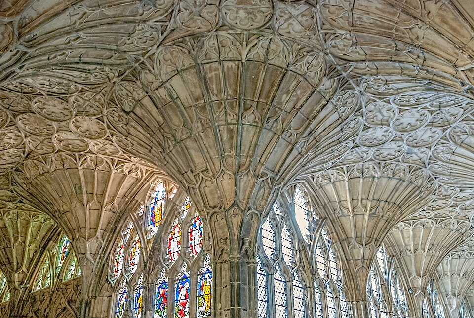 File:Great Cloister, Gloucester cathedral (15864346494).jpg