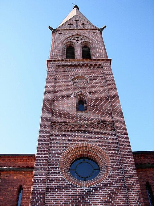 File:Kościół św Jana - wieża 2.jpg