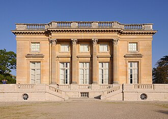 Petit Trianon, Versailles, France, by Ange-Jacques Gabriel, 1764