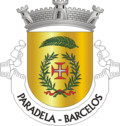 Coat of arms of Paradela, Portugal
