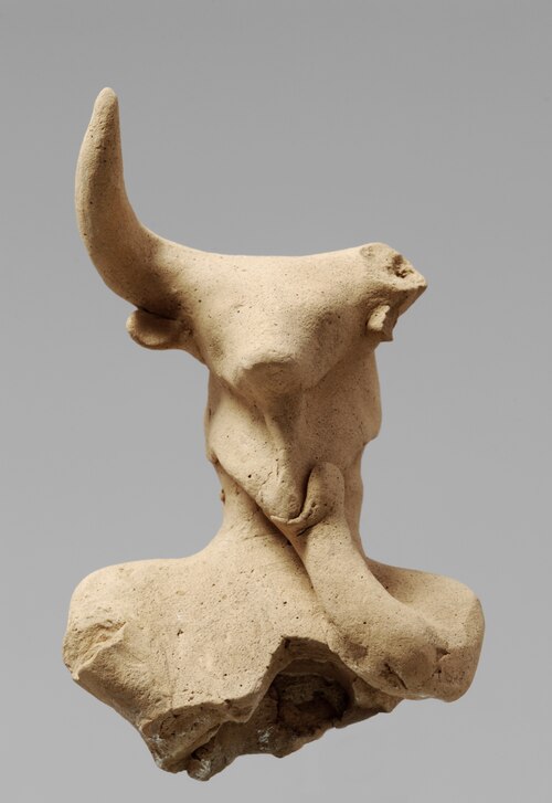 File:Terracotta figurine with bull mask.tif
