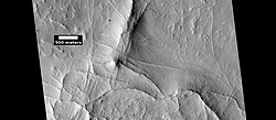 Linear ridge network, as seen by HiRISE under HiWish program