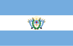 Flag of the State of Buenos Aires (1852-1861)