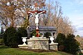 The shrine near the grave of Babe Ruth
