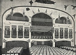Buntes Theater, Berlin  (1901) by August Endell