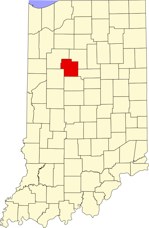 File:Map of Indiana highlighting Carroll County.svg