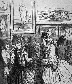 Lithograph by Honoré Daumier