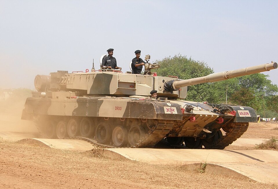 File:Arjun MBT bump track test.JPG