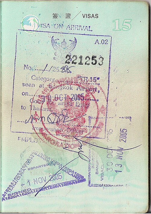 File:Thai Visa on Arrival.jpg