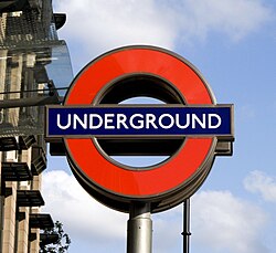 The form used today outside Westminster tube station
