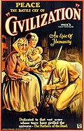 Poster for the 1916 film Civilization