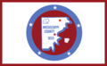 Flag of Mississippi County, Arkansas (PNG version)