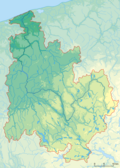 Dorzecze Regi na tle ukształtowania terenu