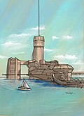 Conceptual drawing of the "anchor station"