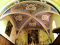 The vault of the choir.