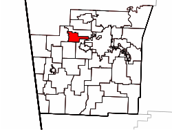 Location of Litteral Township in Washington County