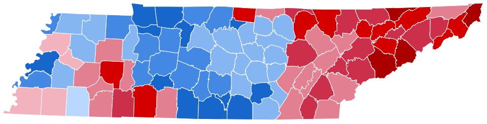 File:Tennessee Presidential Election Results 1960.svg