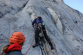 two climbers on El Capitan