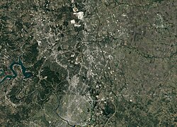 Mokan Corridor, from Austin to Georgetown, Texas
