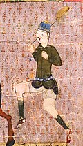 A payk groom in the Timurid Zafarnama of 1436.