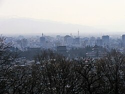 Skyline of Nagano City