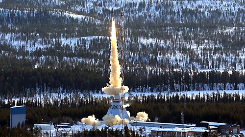 Esrange Skylark launch