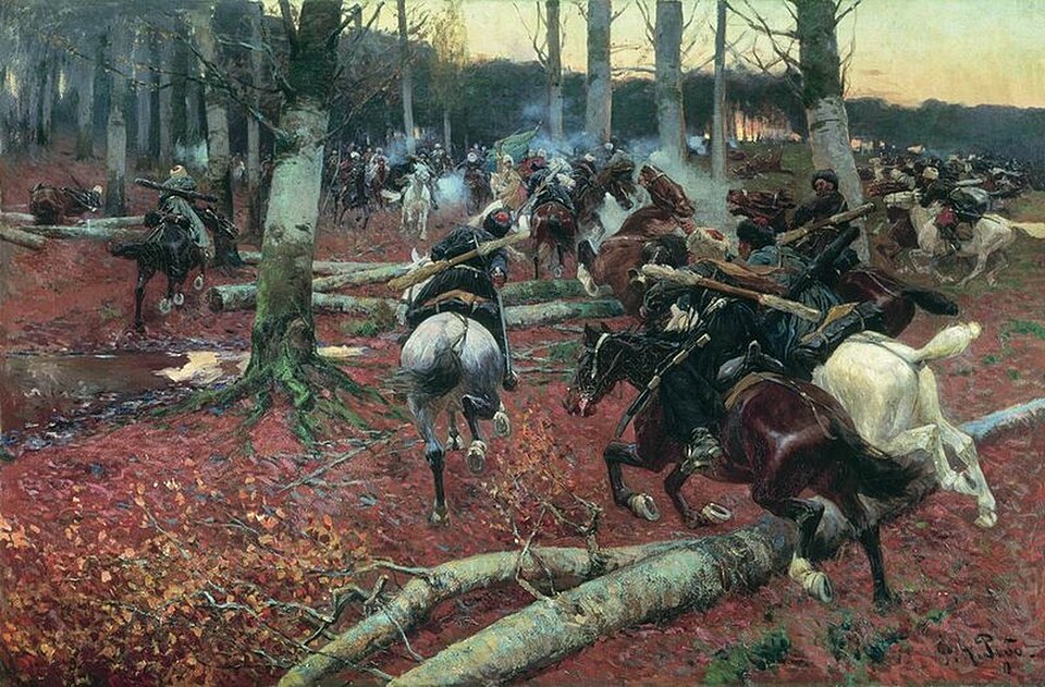 File:Roubaud. Scene from Caucasian war.jpg