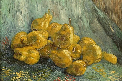 Still-life of quincesVincent van Gogh, 1887