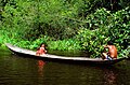 Image 17A Warao family traveling in their canoe in Venezuela (from Indigenous peoples of the Americas)