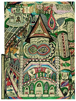 Die Skt-Wandanna-Kathedrale in Band-Wand, 1910.