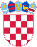 Coat of arms of Croatia (Pantone version)