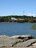 Leichhardt Park Aquatic Centre from Rodd Point