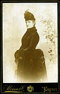 Photograph of Mary Solari in Florence