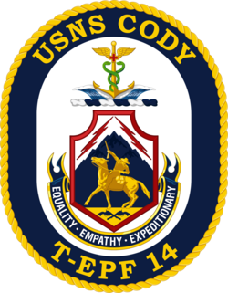 USNS Cody Coat of Arms