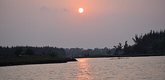 View of Anshupa lake