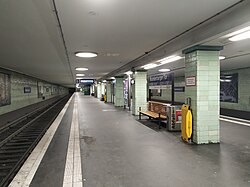 View of the S-Bahn station