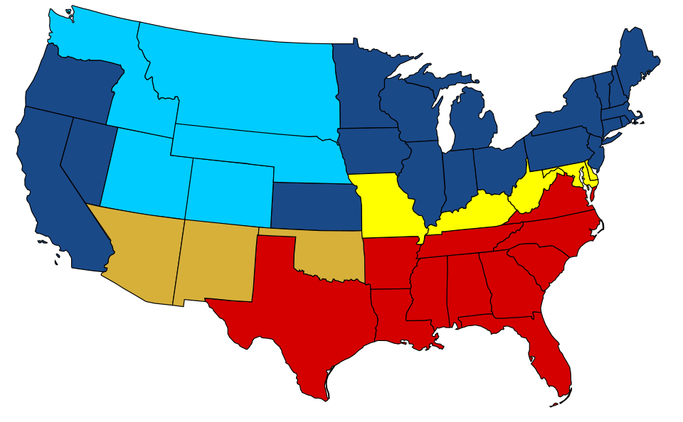 File:US Secession map 1863.svg
