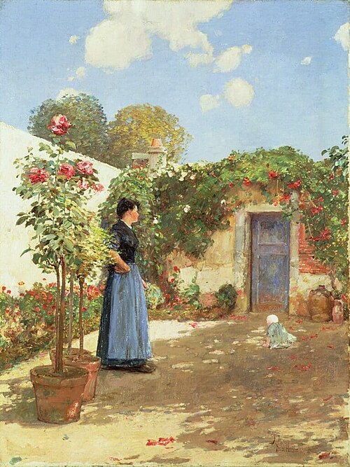 File:A Sunny Morning, Villiers-le-Bel 1888.jpg