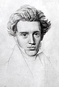 Image 20Søren Kierkegaard, sketch by Niels Christian Kierkegaard, c. 1840 (from Western philosophy)