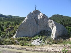 The White Rock in Mânzălești
