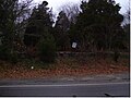 Six Principle Baptist Church cemetery to the right of the church