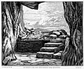 St Ninian's Cave, Glasserton, Wigtownshire by Sir Herbert Maxwell. 1885