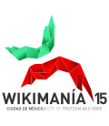 Logo of Wikimania 2015