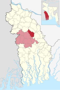 Location of Bagharpara