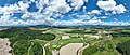 View of the Phoukewlom Mountains Golf Course and Resort