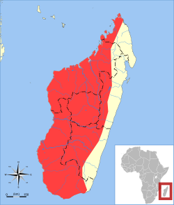 Map of range