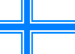 A flag proposed by Magnús Þórðarson in 1914